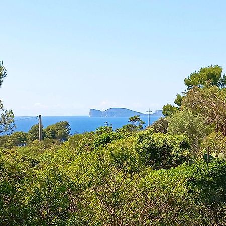 Alghero Villa Barranch With Sea View Swimming Pool For 6 People Dış mekan fotoğraf