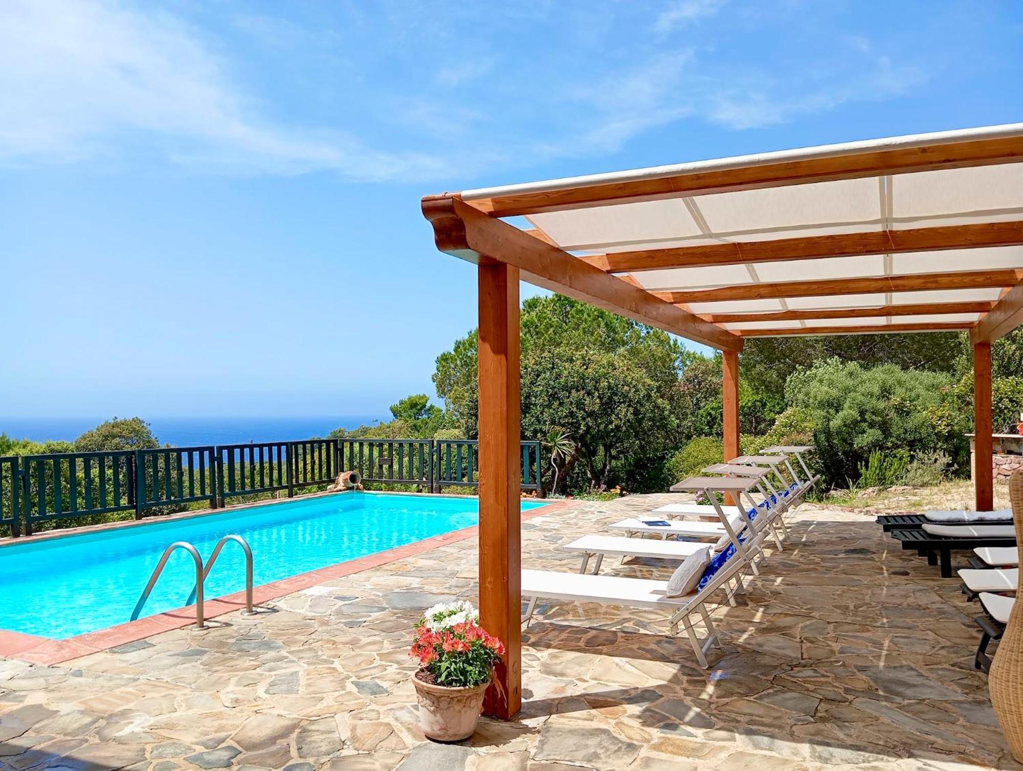 Alghero Villa Barranch With Sea View Swimming Pool For 6 People Dış mekan fotoğraf